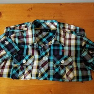 Sean John Button Down Long Sleeve Shirt